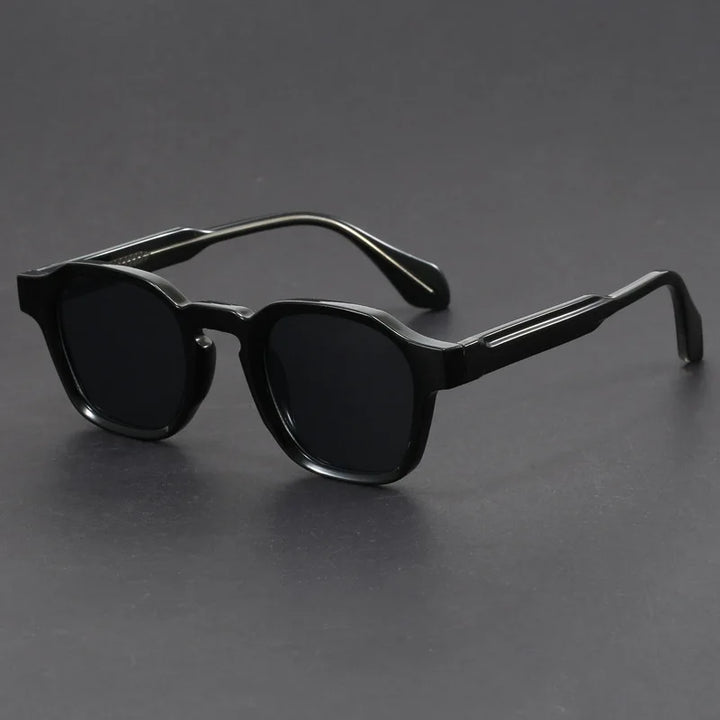 Square Sunglasses Retro Design - Polycarbonate Frame