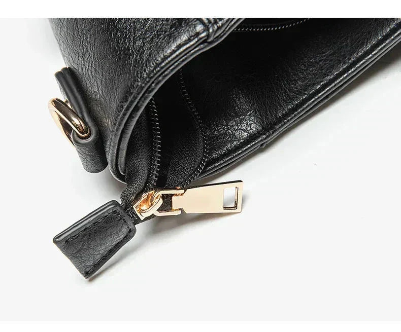 Luxury Leather-Look Women's Bag – High-End Elegant Style for Everyday