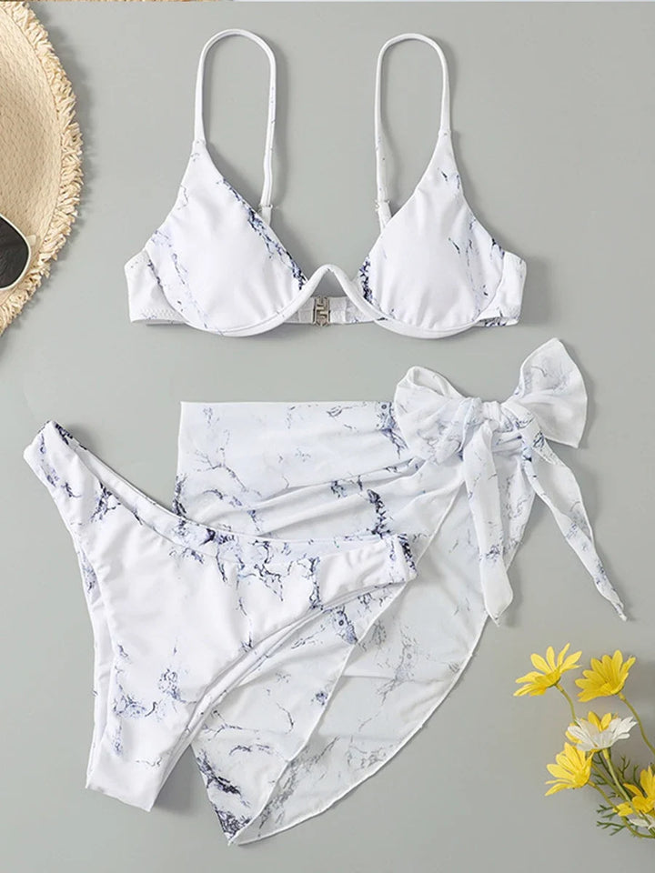 Beautifully Finished Bikini in a Timeless Design, view 6 - Elena Harper