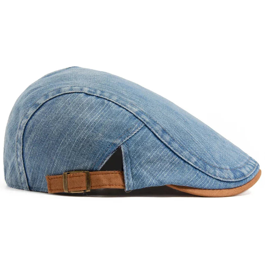 Denim Cap for Men - Elena Harper