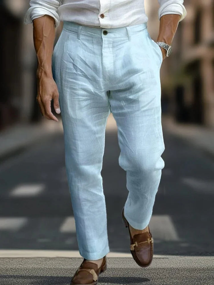 Alaric - Tailored Linen Pants