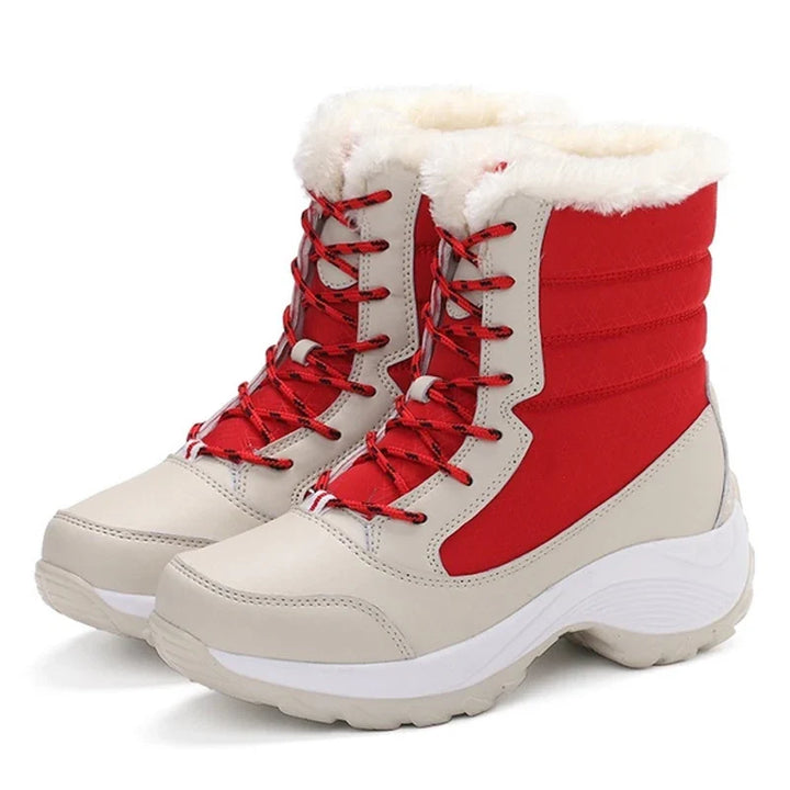 Women's Fur-Lined Platform Snow Boots Perrienne, view 9 - Elena Harper