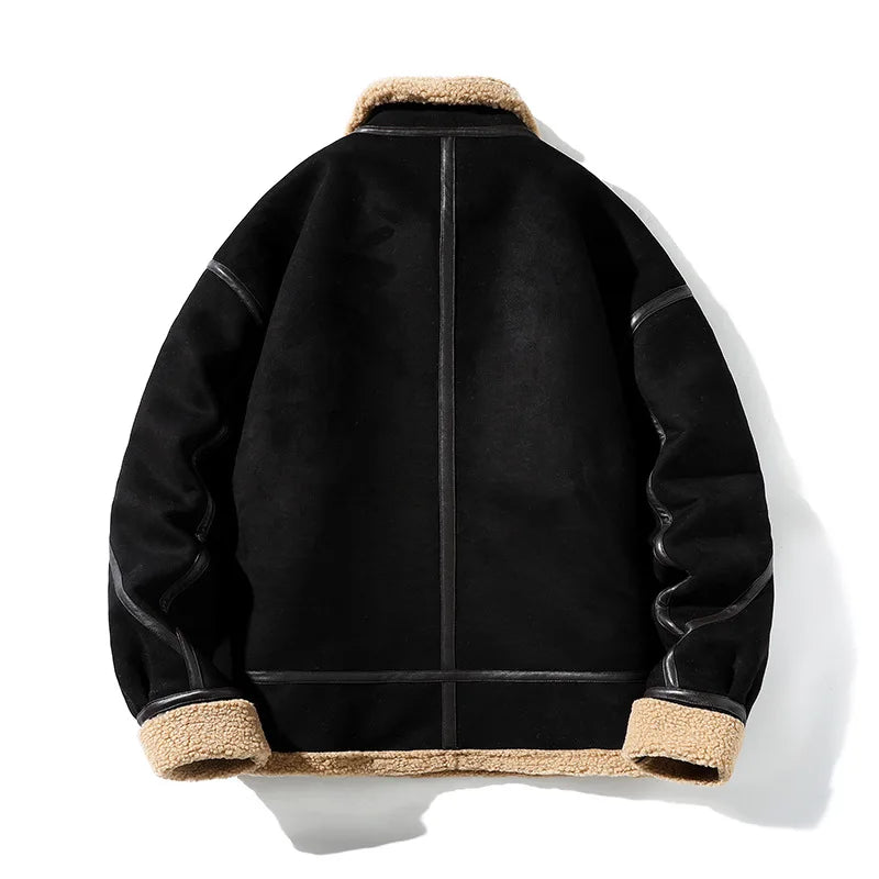 Camden Shearling Coat, view 4 - Elena Harper