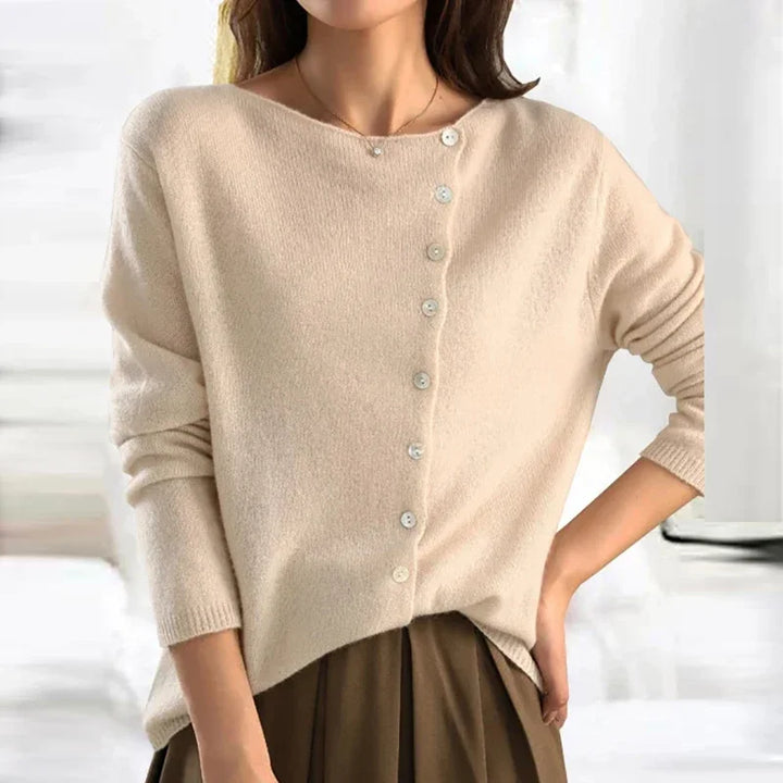 WARM SWEATER WITH TEXTURE FOR WOMEN