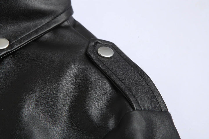 LAURENT MONACO | CLASSIC LEATHER JACKET FOR MEN