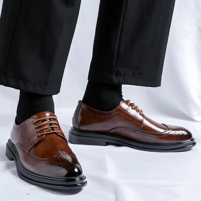 Erik | Men's Classic Wingtip Shoes for Work and Formal Occasions