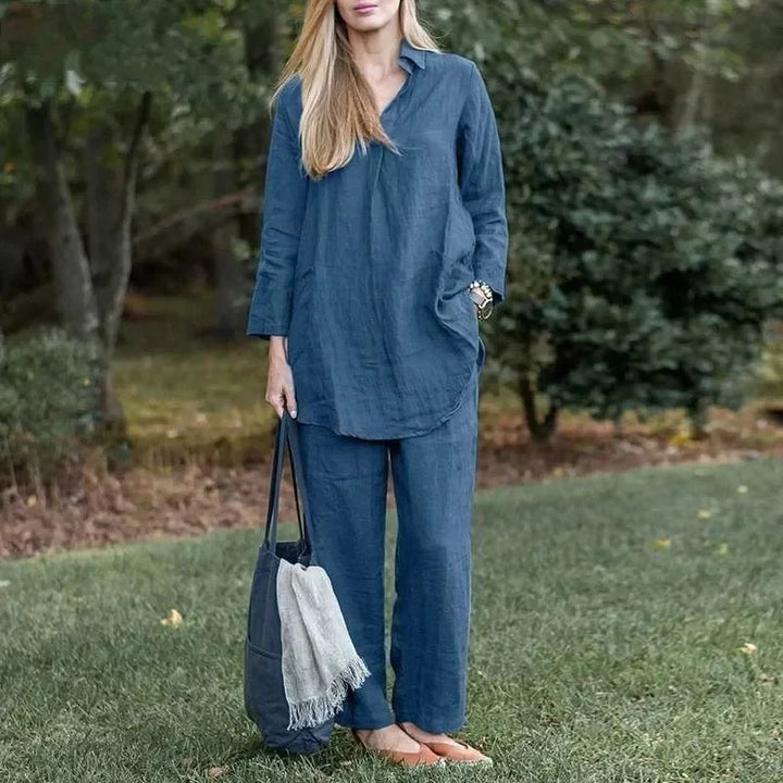 Letizia Relaxed Crinkle Set - Elena Harper