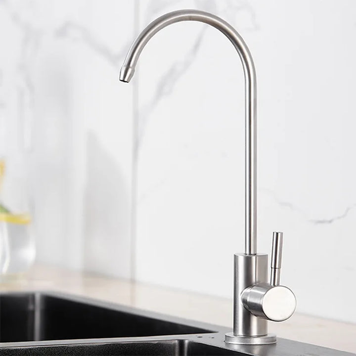 AquaFlow Rotatable Stainless Steel 304 Water Purifier Faucet