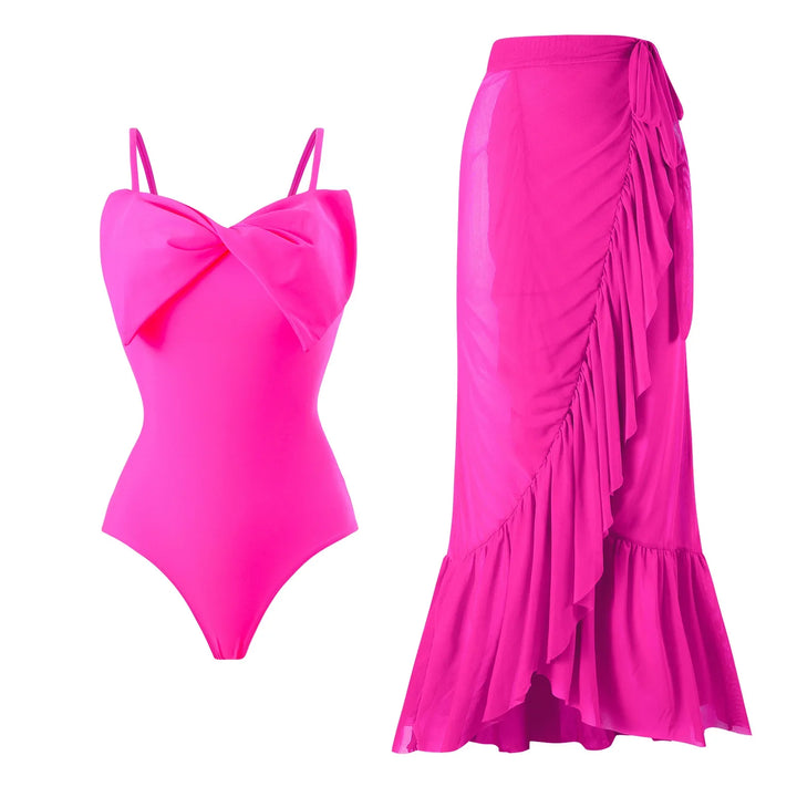 Beautifully Finished Bathing Suit in a Timeless Design, view 4 - Elena Harper