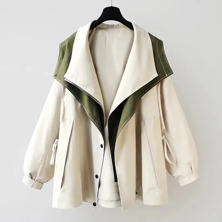 Daphné™ | Elegant Autumn Wind and Rain Jacket