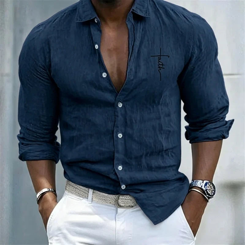 Elegant Shirt for Men - Elena Harper