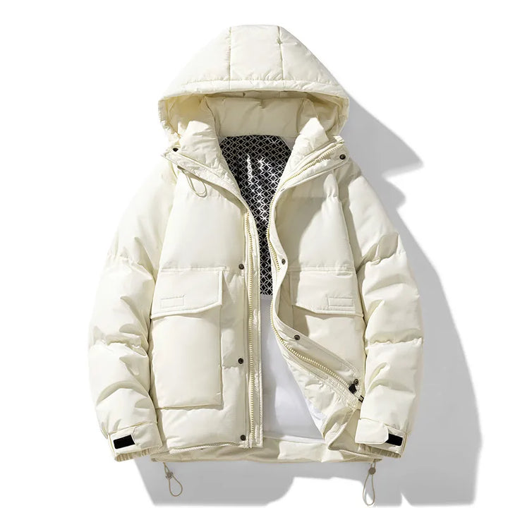 Thierry - Chic Padded Down Jacket with Pockets