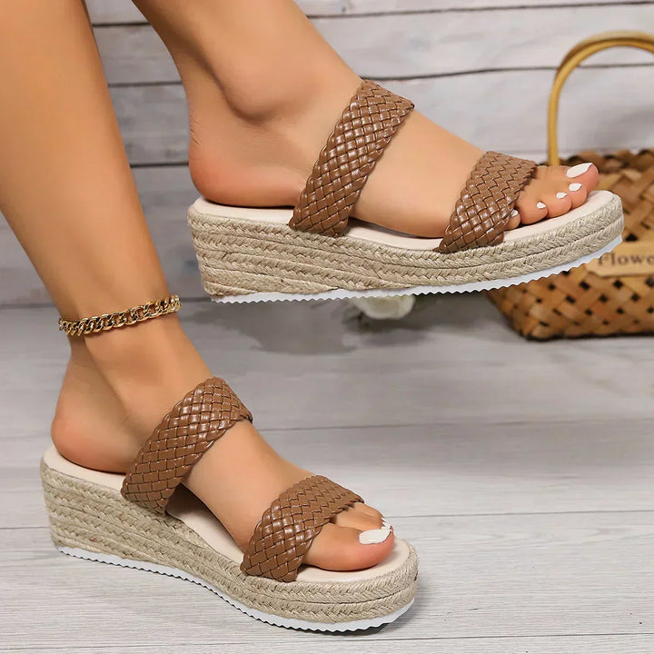 Comfort Wedge Sandals for Women - Elegant and Stable