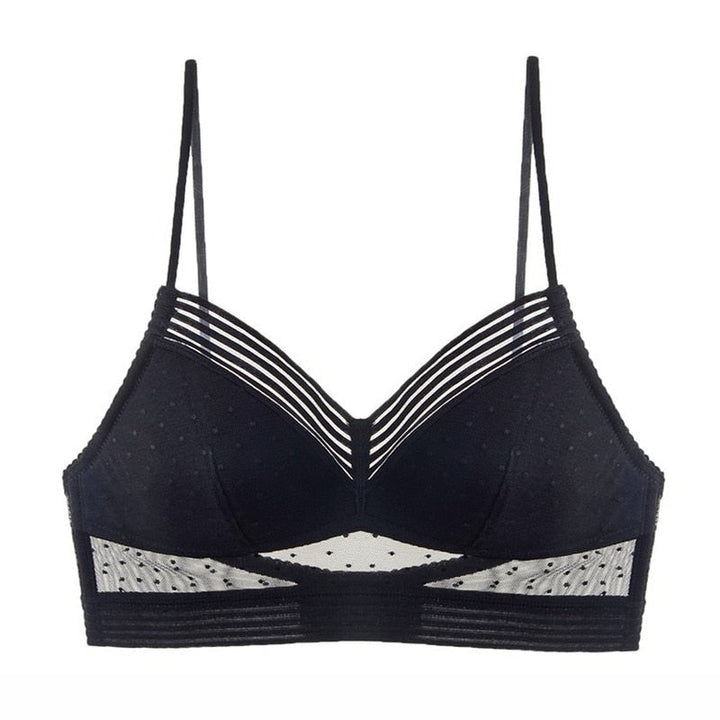 Women's Low Back Lace Bralette, view 7 - Elena Harper