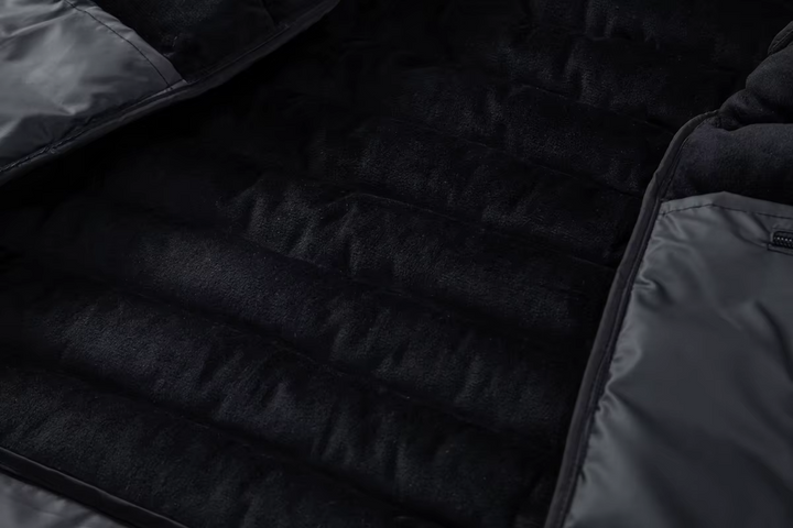 Emma & Rose hybrid down jacket — insulated winter outerwear