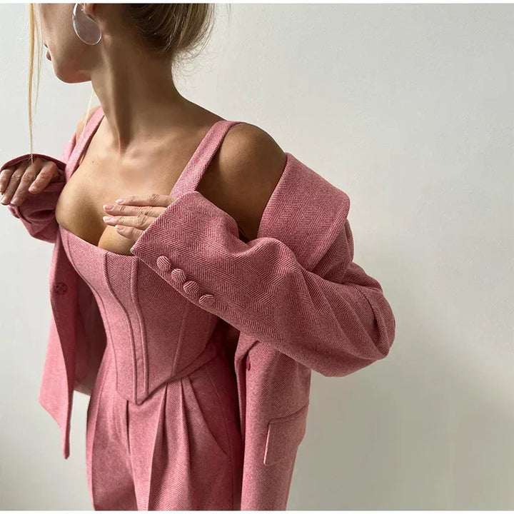Gabriella Elegant Tailored Blazer - Elena Harper