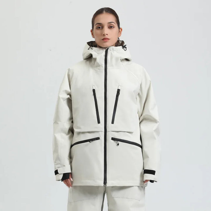 Unisex Winter Snowboard Jacket – Breathable and Water-Repellent