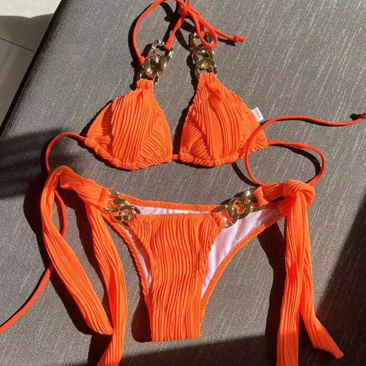 Beautifully Crafted Bathing Suit in a Classic Style, view 3 - Elena Harper