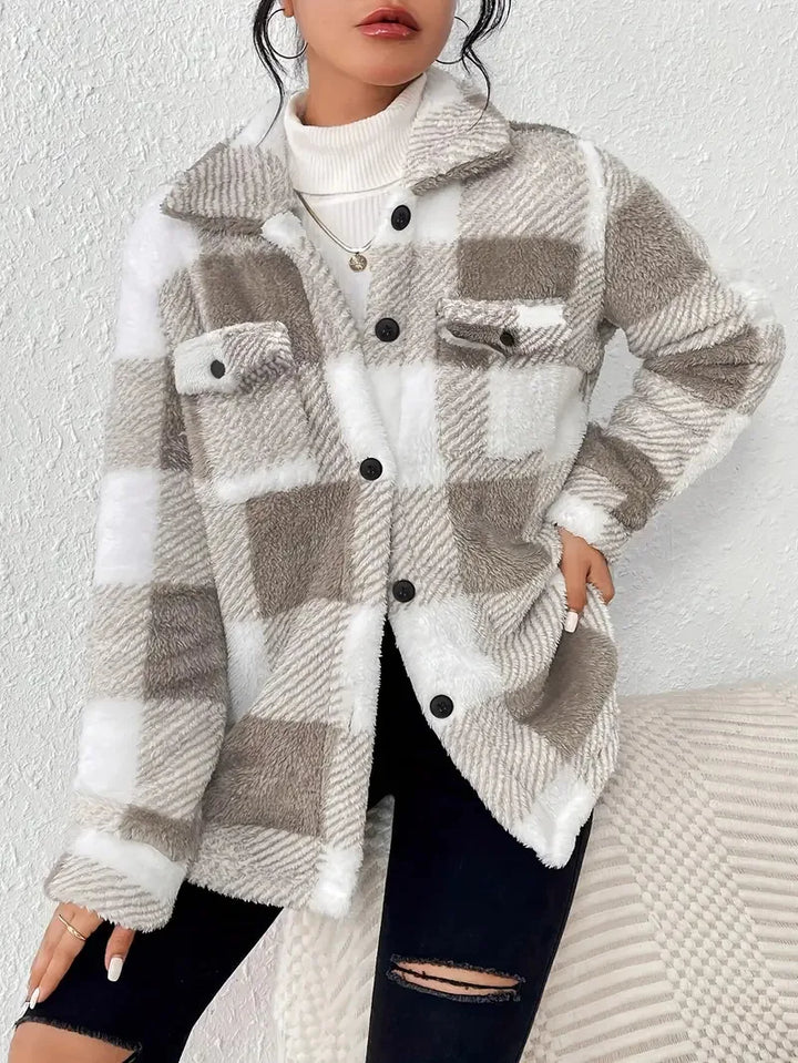 Martin™  |  Stylish Plaid soft luxurious fabrics Jacket