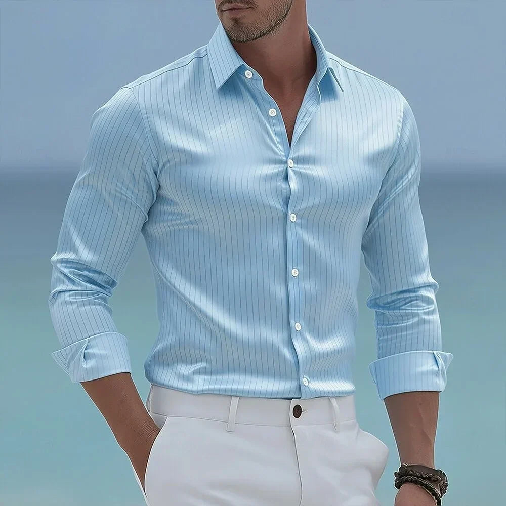LAURENT MONACO | STRIPED SHIRT FOR MEN