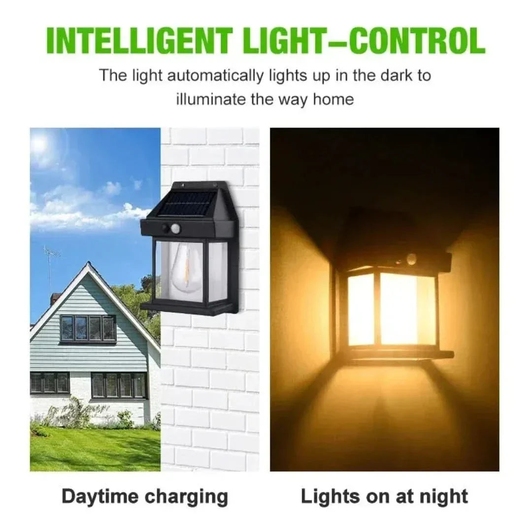Glowify™ - Solar-Powered Wall Lamp