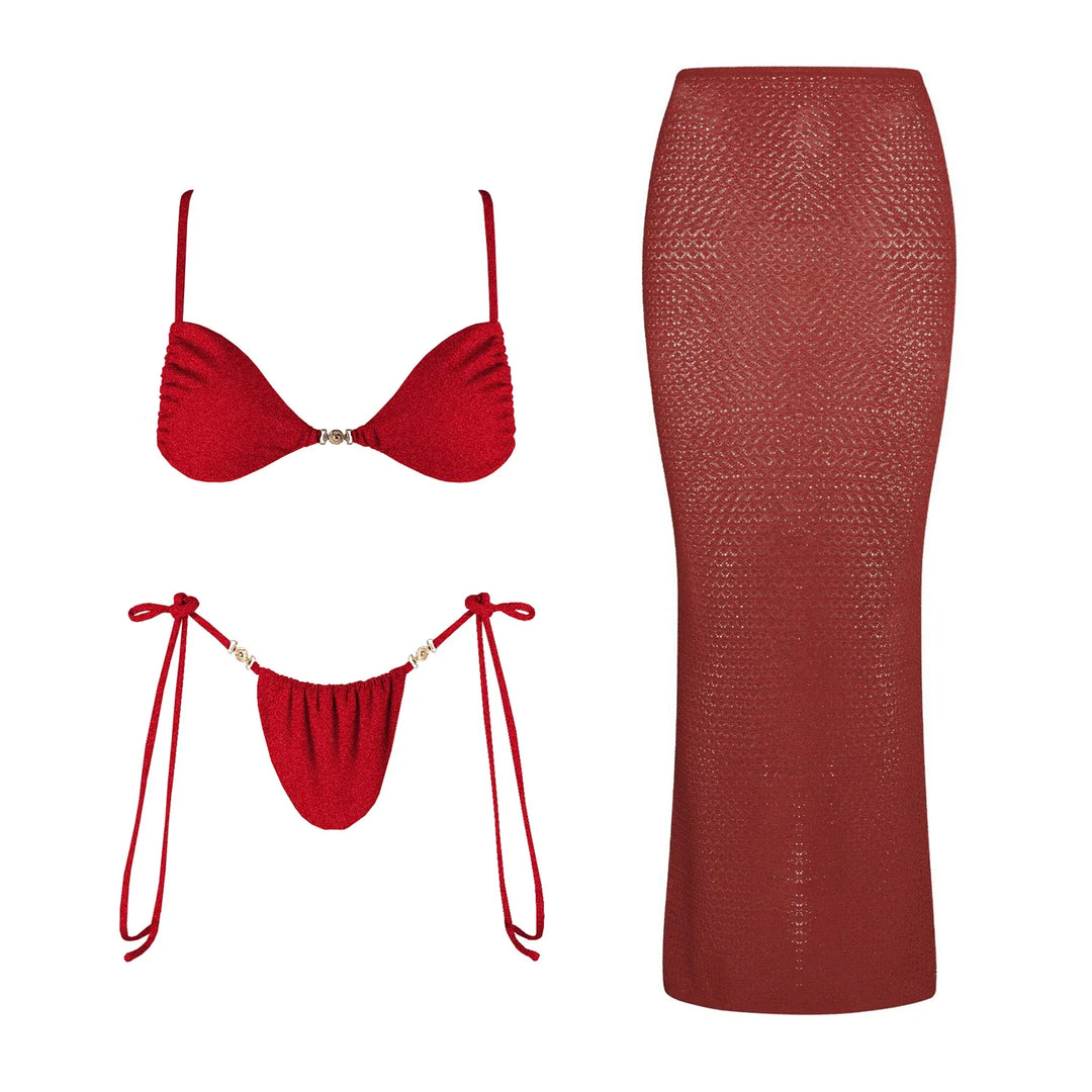 Beautifully Finished Bikini in a Timeless Design, view 2 - Elena Harper