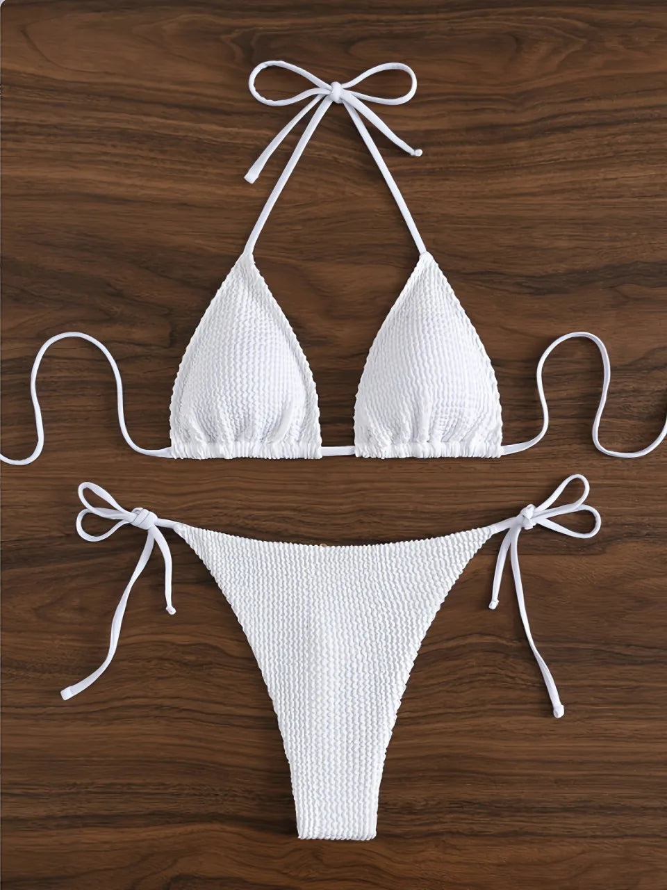 Beautifully Finished Bikini in a Timeless Design, view 6 - Elena Harper