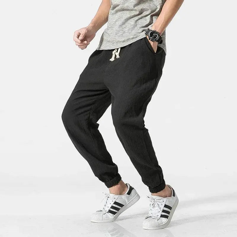 Men's Jogger Pants Trendy Breathable Material Perfect for Daily Use, view 4 - Elena Harper