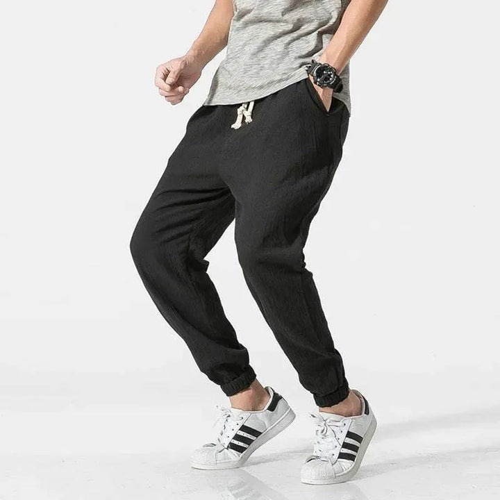 Men's Jogger Pants Trendy Breathable Material Perfect for Daily Use, view 4 - Elena Harper