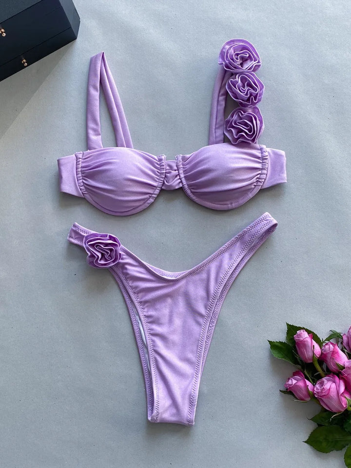 Beautifully Finished Bikini in a Timeless Design - Elena Harper