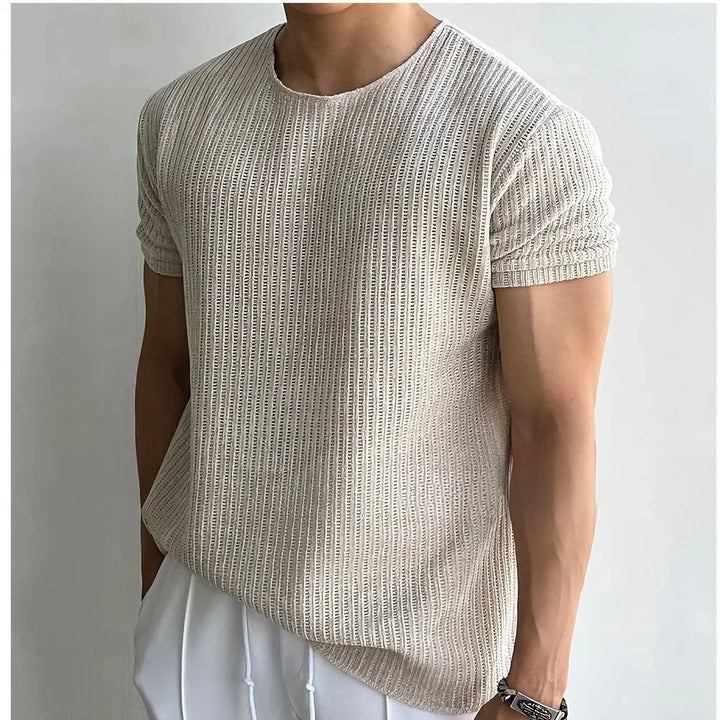 LAURENT MONACO | MENS KNIT T-SHIRT