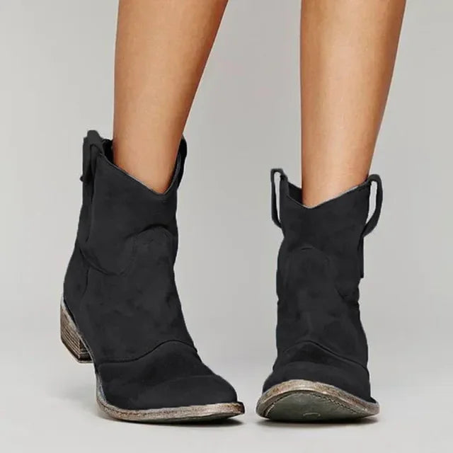 MELODY – WESTERN ANKLE COWBOY BOOTS