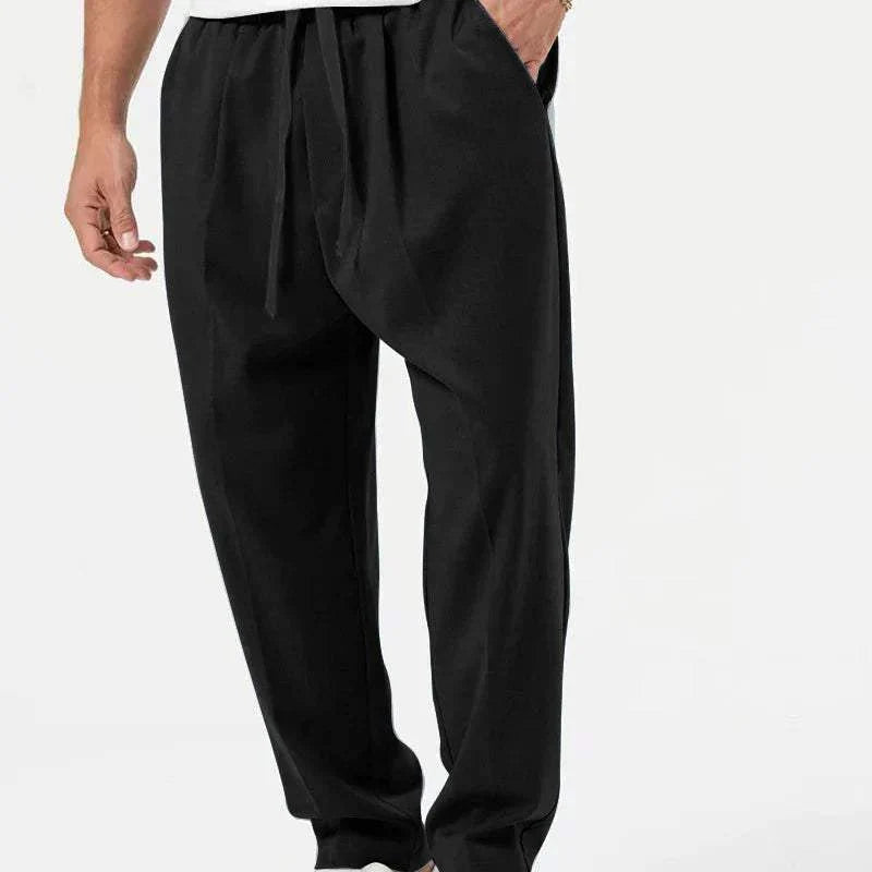 Leather Jacket and Pants Set Minimalist Relaxed Fit Perfect for Casual Occasions, view 10 - Elena Harper