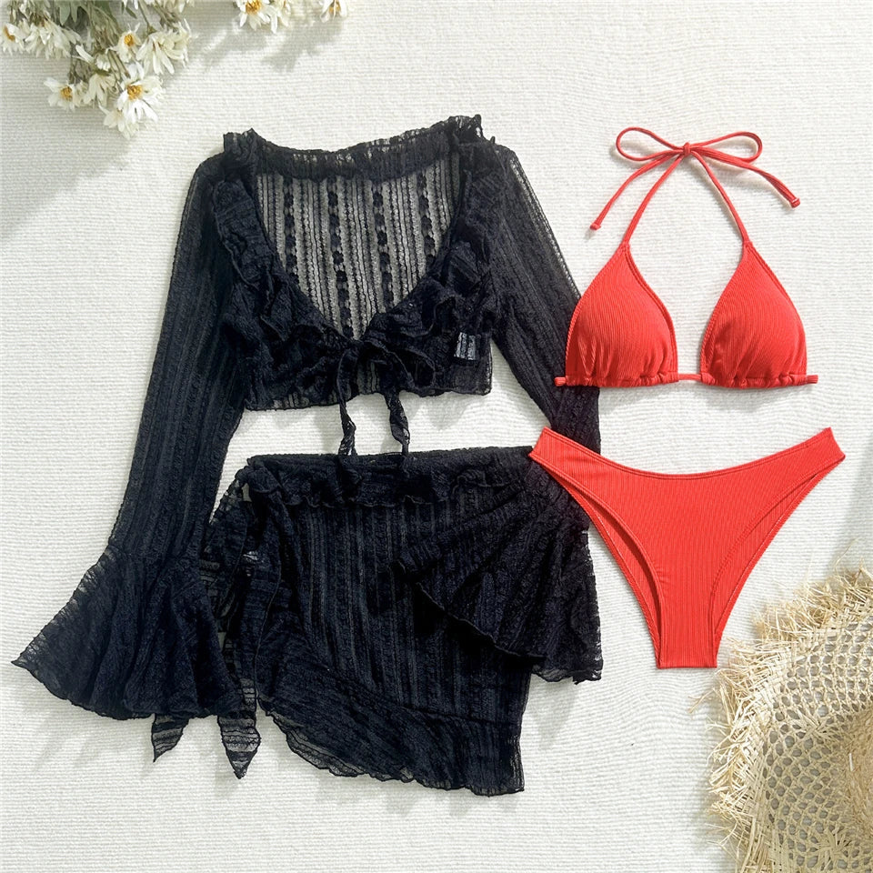 Beautifully Finished Bikini in a Timeless Design, view 2 - Elena Harper