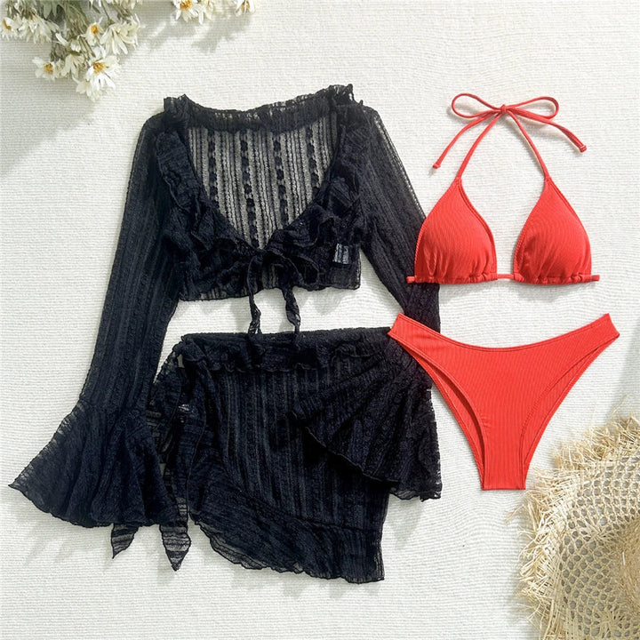 Beautifully Finished Bikini in a Timeless Design, view 2 - Elena Harper
