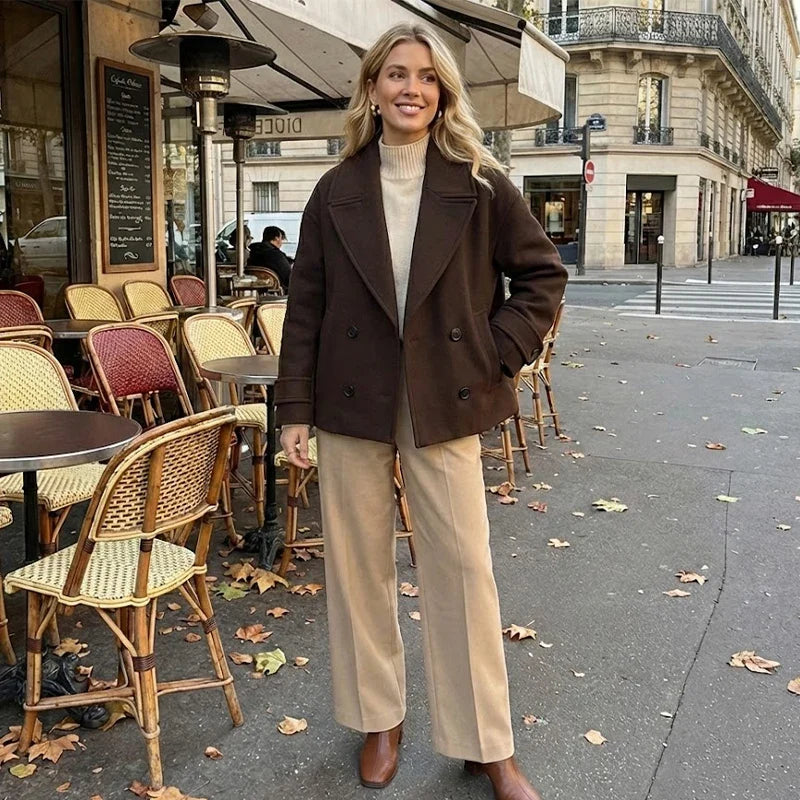 Women's Double Breasted Trench Coat Gwendolyn - Elena Harper
