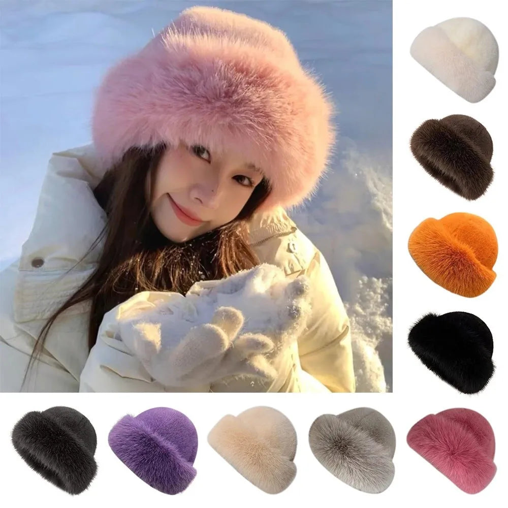 FellZauber™ Elegant Winter Hat Made of Faux Fur