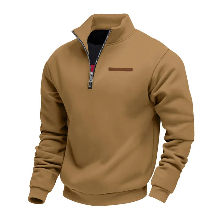 ETHAN – MEN’S HALF-ZIP CASUAL SWEATSHIRT