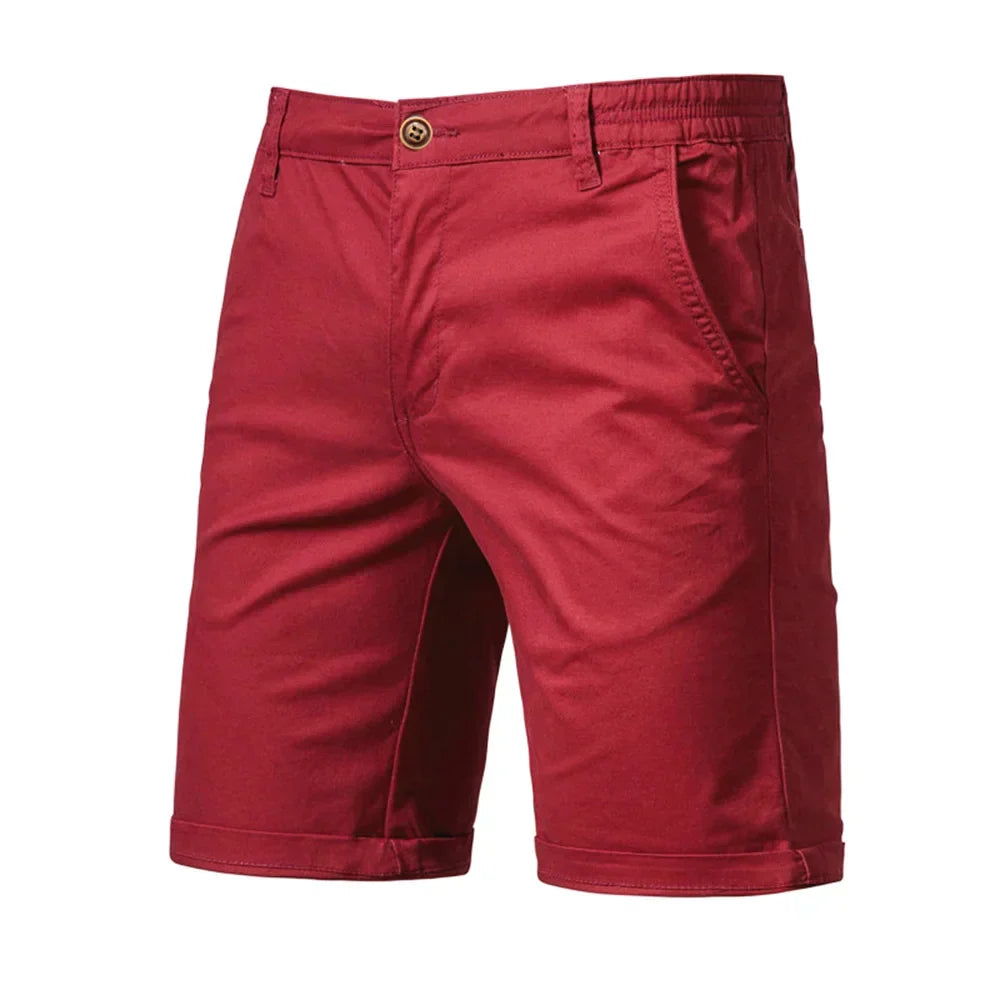 Emil | Men's Casual Chino Shorts with Button Fly