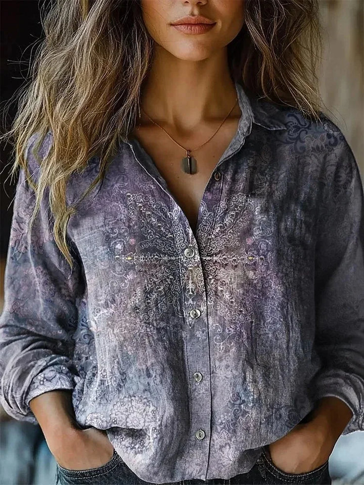 Delanova Sophisticated Blouse, view 10 - Elena Harper