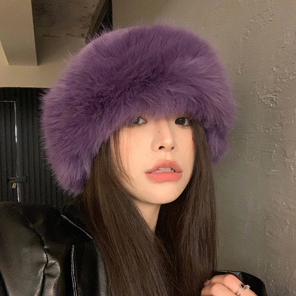 FellZauber™ Elegant Winter Hat Made of Faux Fur