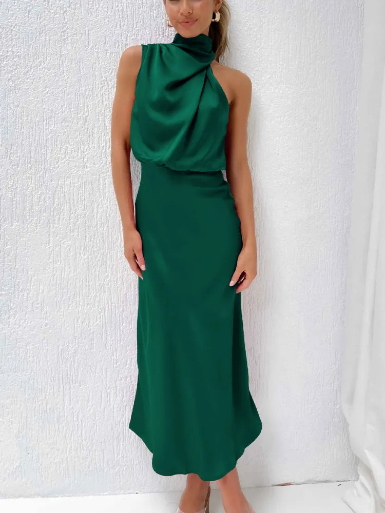 Cindy Women's Satin Evening Dresses, view 2 - Elena Harper