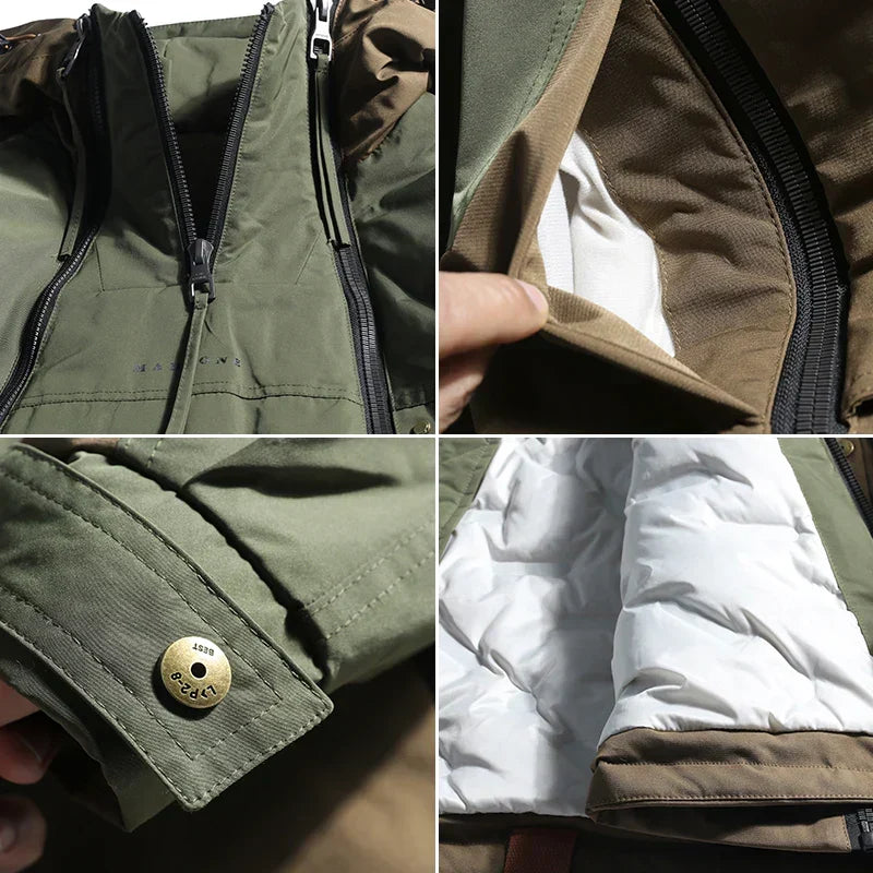 LAURENT MONACO | MEN'S JACKET WITH DOUBLE ZIP