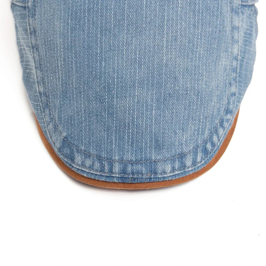 Denim Cap for Men - Elena Harper