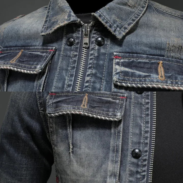 LAURENT MONACO | ELEGANT DENIM JACKET