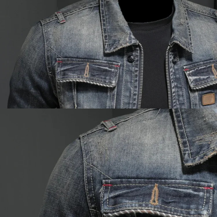 LAURENT MONACO | ELEGANT DENIM JACKET