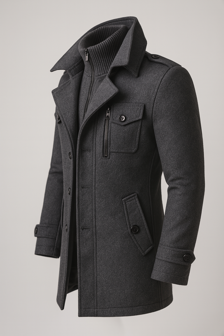 Winter Coat for Men - Elena Harper