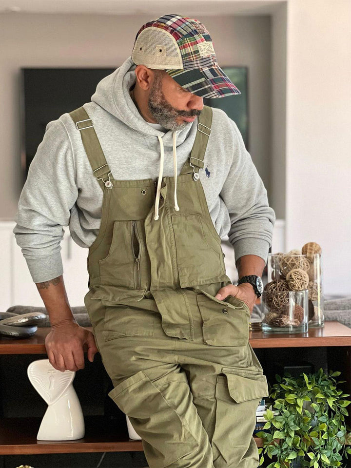Max Casual Overalls with Pockets, view 9 - Elena Harper