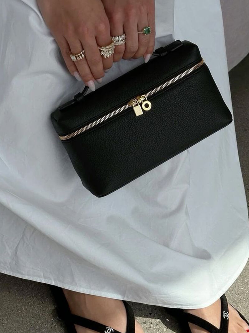 Lucien Moreau Compact and Elegant Handbag, view 8 - Elena Harper
