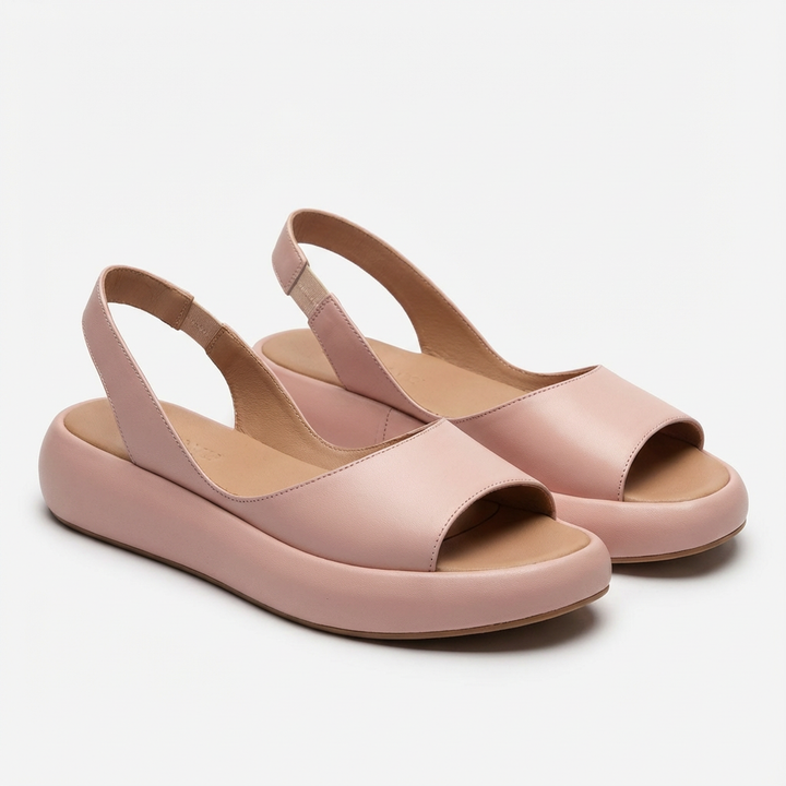 Sofia | Women's Wedge Sandals with Open Toe and Back Strap | Comfortable